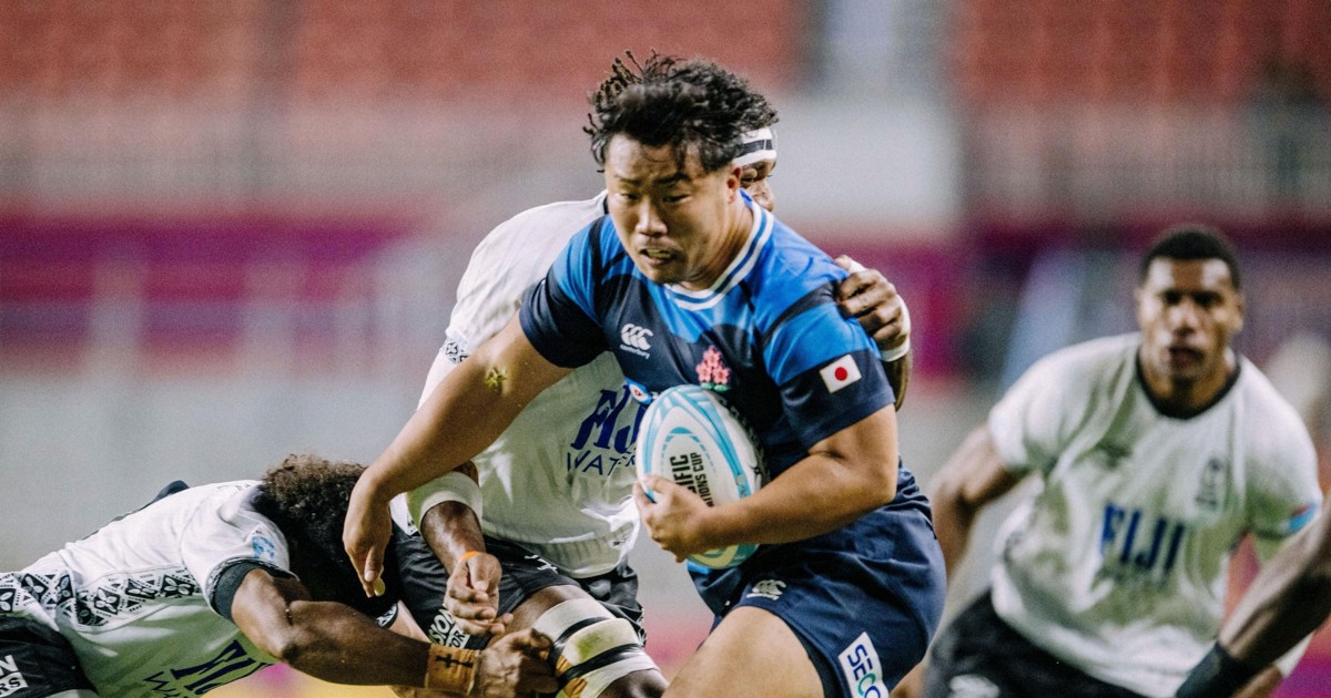 Rugby: Japan held off by ruthless Fiji in Pacific Nations Cup final